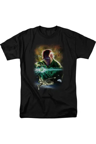 Gildan Green Lantern Abin Sur Short Sleeve Adult Tee / T-shirt In Black