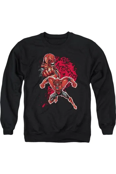 Gildan Green Lantern Atrocitus Adult Crewneck Sweatshirt In Black