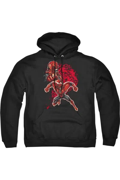 Gildan Green Lantern Atrocitus Adult Pull Over Hoodie / Hooded Sweatshirt In Black