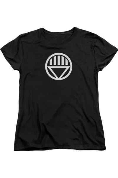 Gildan Green Lantern Black Lantern Logo Short Sleeve Womens Tee / T-shirt