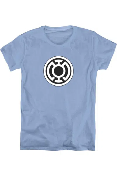 Gildan Green Lantern Blue Lantern Logo Short Sleeve Womens Tee / T-shirt In Multi