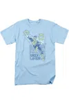 Gildan Green Lantern City Watch Short Sleeve Adult Tee / T-shirt In Blue