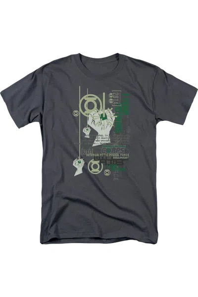 Gildan Green Lantern Core Strength Short Sleeve Adult Tee / T-shirt In Gray
