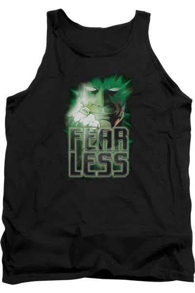 Gildan Green Lantern Fearless Adult Tank Top In Black