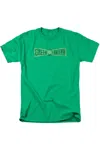 Gildan Green Lantern Flame Logo Short Sleeve Adult Tee / T-shirt In Green