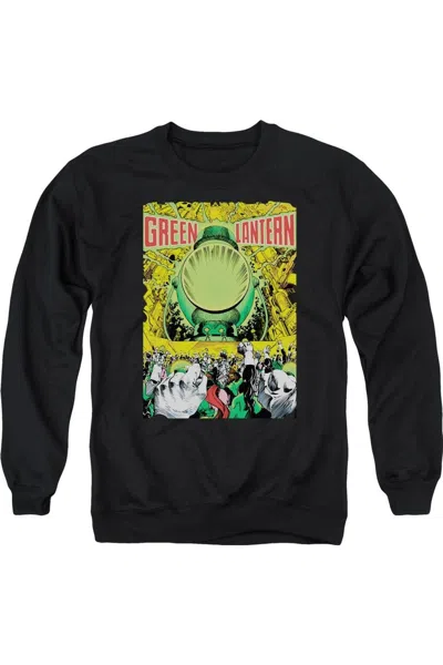 Gildan Green Lantern Gl #200 Cover Adult Crewneck Sweatshirt In Black