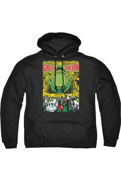 Gildan Green Lantern Gl #200 Cover Adult Pull Over Hoodie / Hooded Sweatshirt In Black