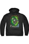 Gildan Green Lantern Gl #51 Cover Adult Pull Over Hoodie / Hooded Sweatshirt In Black