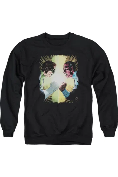 Gildan Green Lantern Gl #60 Cover Adult Crewneck Sweatshirt In Black