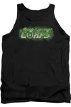 Gildan Green Lantern Gl Corps Title Adult Tank Top In Black