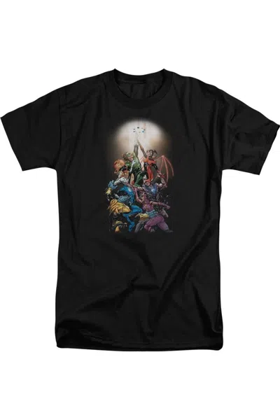Gildan Green Lantern Gl New Guardians #1 Short Sleeve Adult Tall Tee / T-shirt In Black