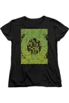 Gildan Green Lantern Green Lantern Oath Short Sleeve Womens Tee / T-shirt In Black