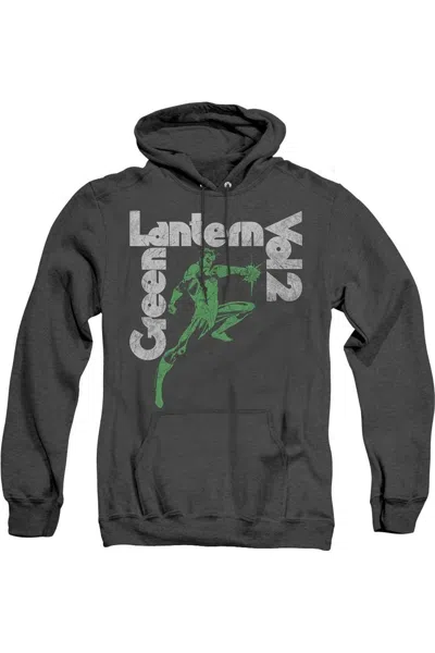Gildan Green Lantern Green Lantern Vol 2 Adult Heather Hoodie / Hooded Sweatshirt In Black