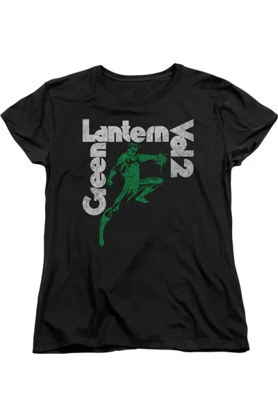 Gildan Green Lantern Green Lantern Vol 2 Short Sleeve Women´s Tee / T-shirt In Black