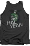 Gildan Green Lantern Hal Yeah Adult Tank Top In Pink