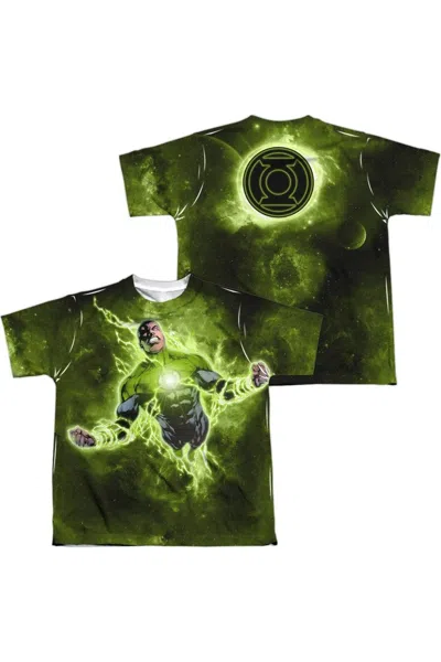 Gildan Kids' Green Lantern Inner Strength Short Sleeve Youth Poly Crew Tee / T-shirt