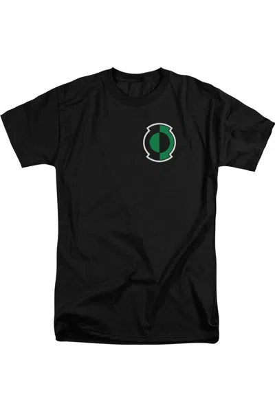 Gildan Green Lantern Kyle Logo Short Sleeve Adult Tall Tee / T-shirt In Black