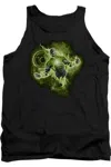 Gildan Green Lantern Lantern Nebula Adult Tank Top In Black