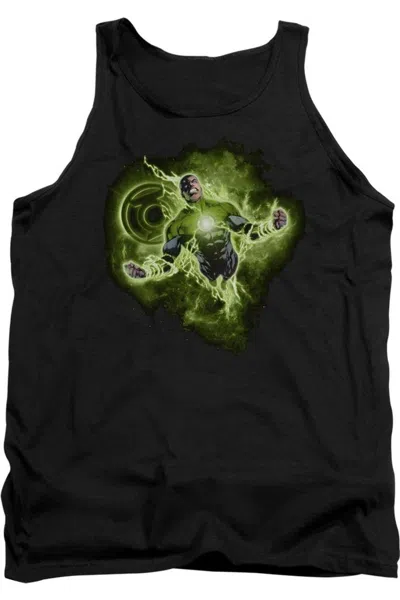 Gildan Green Lantern Lantern Nebula Adult Tank Top In Black