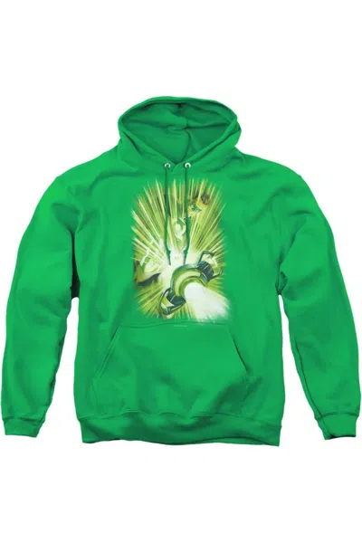 Gildan Green Lantern Lanterns Light Adult Pull Over Hoodie / Hooded Sweatshirt