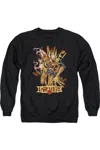 Gildan Green Lantern Larfleeze Adult Crewneck Sweatshirt In Black