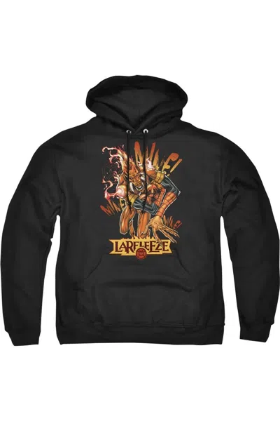 Gildan Green Lantern Larfleeze Adult Pull Over Hoodie / Hooded Sweatshirt In Black