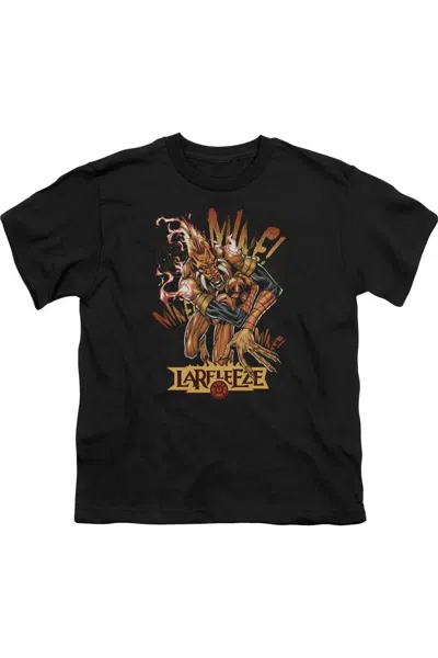 Gildan Kids' Green Lantern Larfleeze Short Sleeve Youth Tee / T-shirt In Black