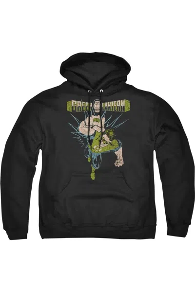 Gildan Green Lantern Powerful Adult Pull Over Hoodie / Hooded Sweatshirt In Black