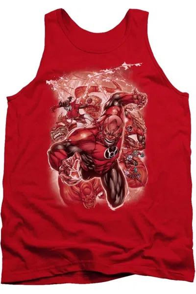 Gildan Green Lantern Red Lanterns #1 Adult Tank Top