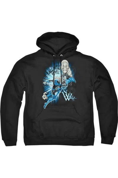 Gildan Green Lantern Saint Walker Adult Pull Over Hoodie / Hooded Sweatshirt In Black
