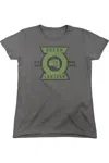 Gildan Green Lantern Section Short Sleeve Womens Tee / T-shirt In Pink