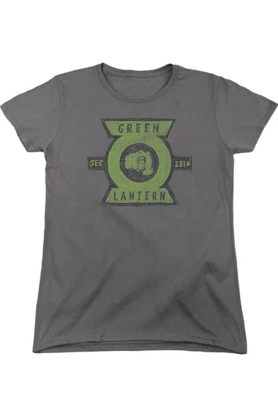 Gildan Green Lantern Section Short Sleeve Womens Tee / T-shirt In Pink