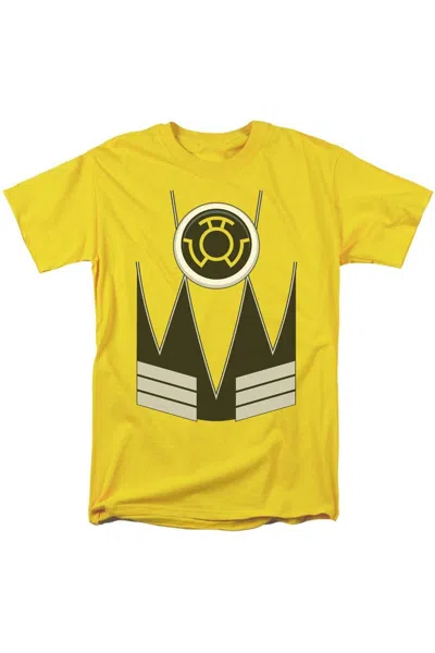 Gildan Green Lantern Sinestro Short Sleeve Adult Tee / T-shirt In Yellow