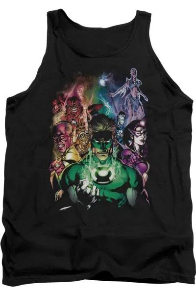 Gildan Green Lantern The New Guardians Adult Tank Top In Black
