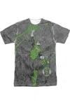 Gildan Green Lantern Vanquish Evil Short Sleeve Adult 100% Poly Crew Tee / T-shirt In White
