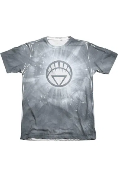 GILDAN GREEN LANTERN WHITE ENERGY ADULT 65/35 POLY/COTTON SHORT SLEEVE TEE / T-SHIRT