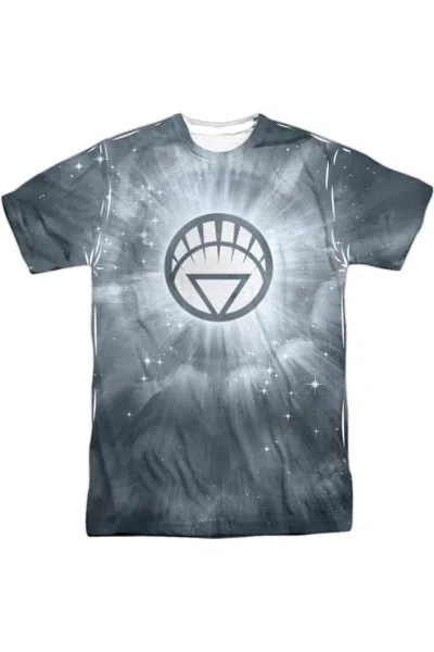 Gildan Green Lantern White Energy Short Sleeve Adult 100% Poly Crew Tee / T-shirt