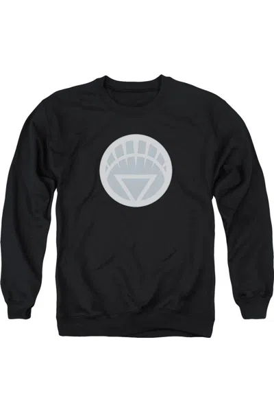 Gildan Green Lantern White Symbol Adult Crewneck Sweatshirt In Black