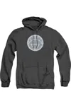 Gildan Green Lantern White Symbol Adult Heather Hoodie / Hooded Sweatshirt In Black