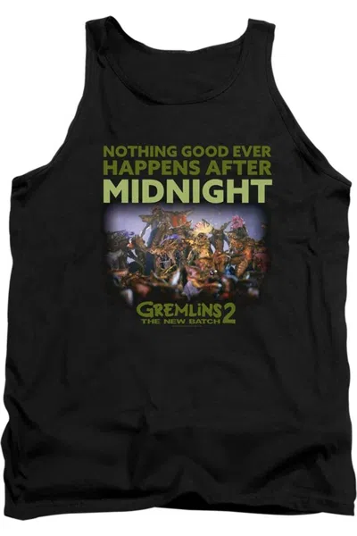 Gildan Gremlins 2 After Midnight Adult Tank Top In Black
