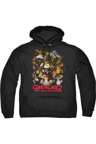Gildan Gremlins 2 Goon Crew Adult Pull Over Hoodie / Hooded Sweatshirt In Black