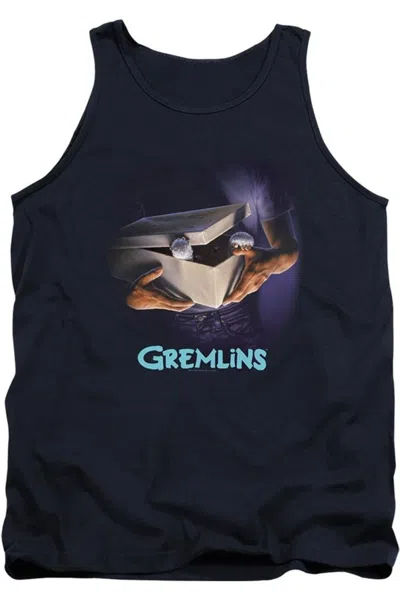 Gildan Gremlins Original Poster Adult Tank Top In Blue
