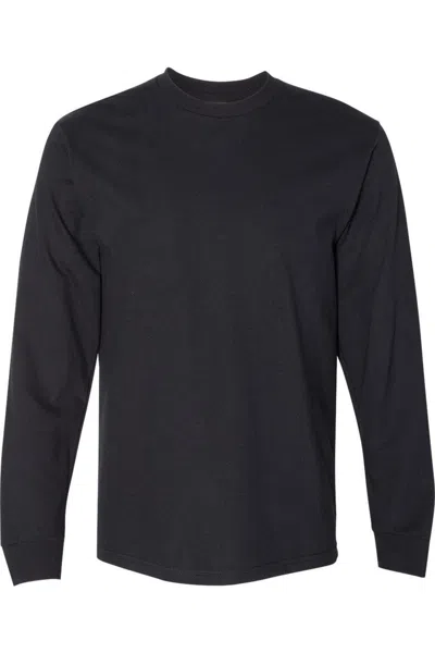 Gildan Hammer Long Sleeve T-shirt In Black