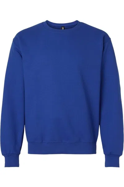 Gildan Hammer Maxweight Crewneck Sweatshirt In Blue
