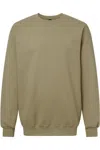 Gildan Hammer Maxweight Crewneck Sweatshirt In Brown