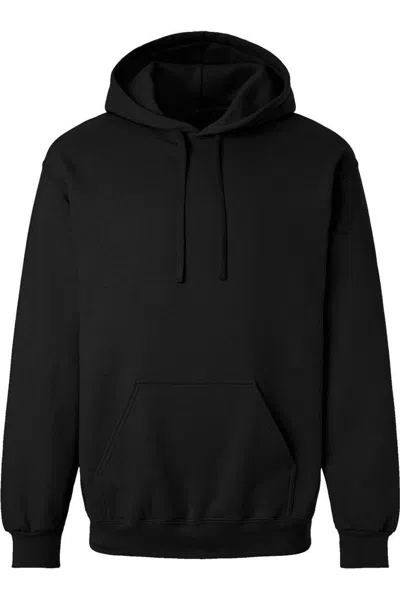 Gildan Hammer Maxweight Hooded Sweatshirt In Black