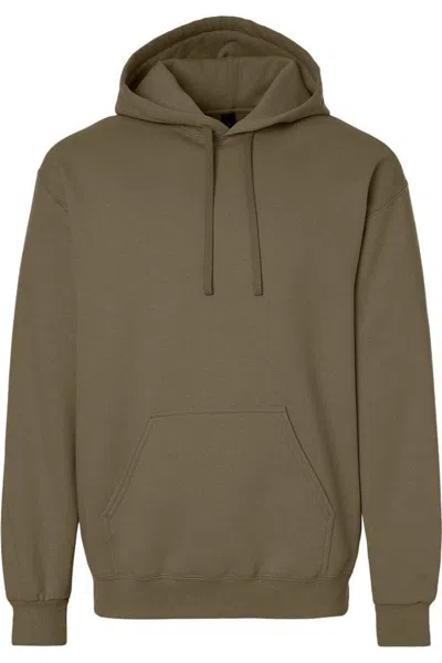 Gildan Hammer Maxweight Hooded Sweatshirt In Green