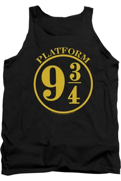 Gildan Harry Potter 9 3/4 Adult Tank Top In Black