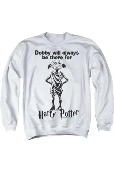 Gildan Harry Potter Always Be There Adult Crewneck Sweatshirt In White