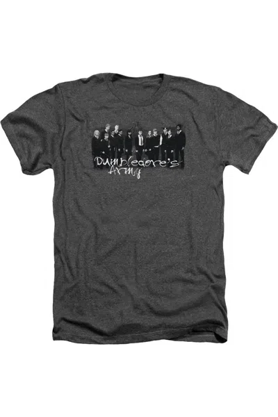 Gildan Harry Potter And The Order Of Phoenix Da Squad Adult Heather Tee / T-shirt In Gray